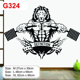 Decal dán trang trí phòng GYM tăng động lực, thu hút khách hàng, tăng doanh thu, tăng sức tập cho khách P13