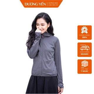Áo chống nắng nữ chất thông hơi kim cương cao cấp vải mát ngăn tia UV