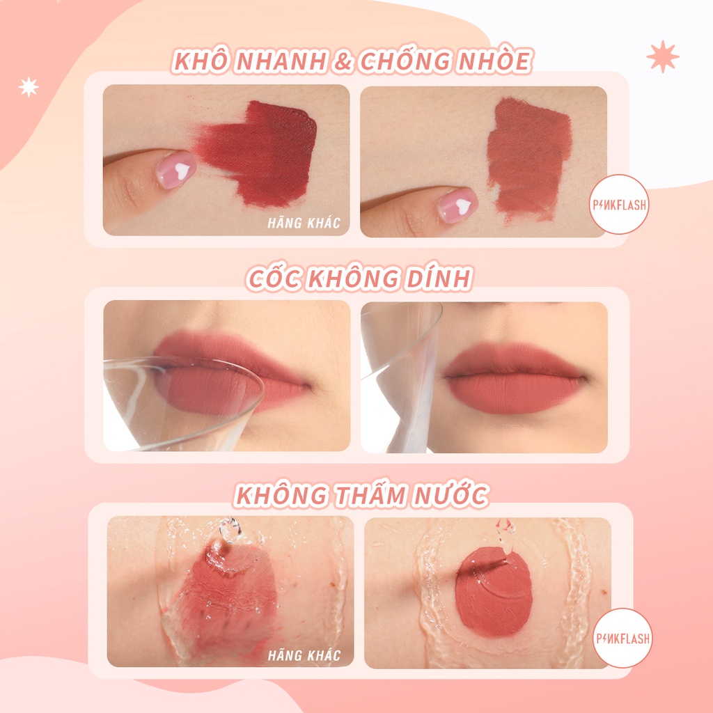 Son Môi Pinkflash Dạng Lỏng 2 Trong 1 Chống Thấm Nước Lâu Trôi | BigBuy360 - bigbuy360.vn
