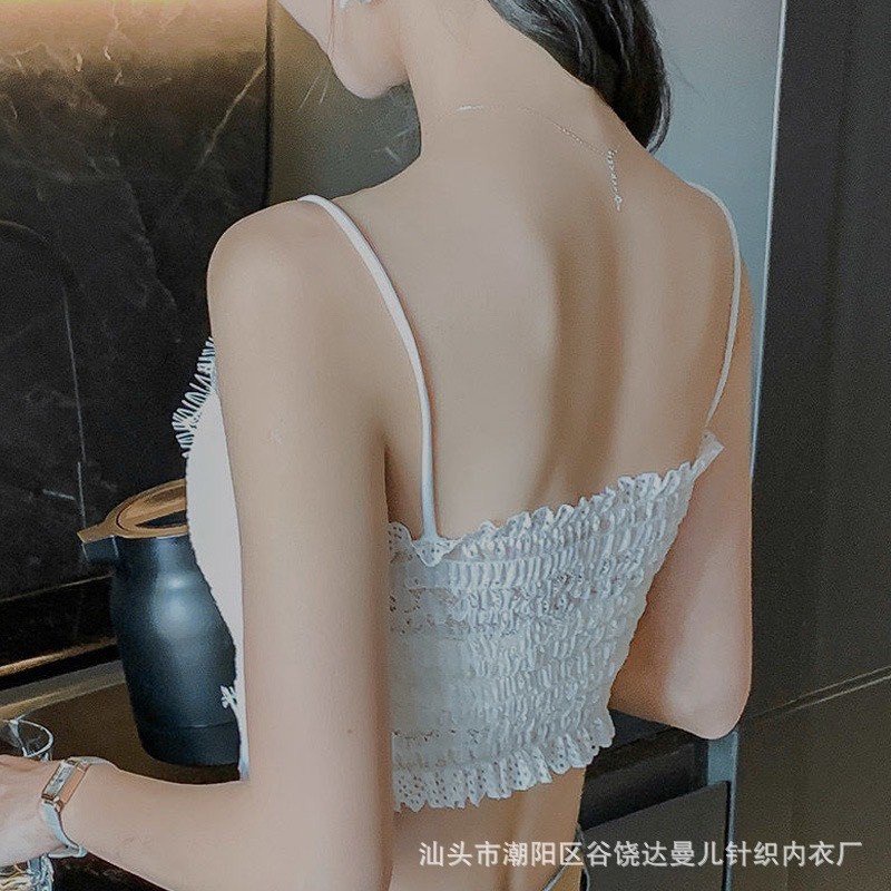 Áo Bra Ren Nữ Crotop Siêu Hot Chun Lưng 1720