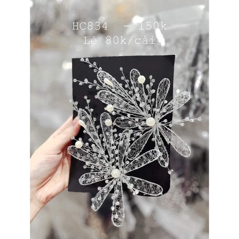 set cài tóc cô dâu(bán cả bộ)