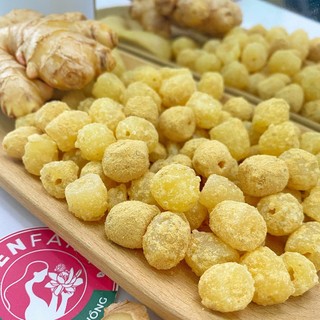 Mứt hạt sen vị gừng thượng hạng ít đường Senfarm