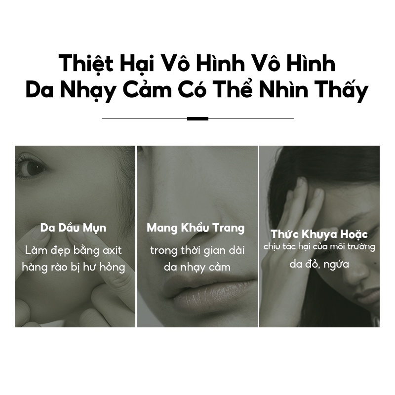 Ảnh INOHERB Mặt nạ phục hồi rau má 4