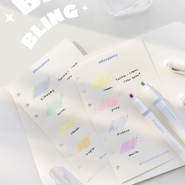 Bút Highlight nhũ Twinkle / Bút Dạ Quang | Shopee Việt Nam