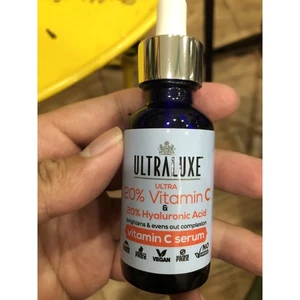 CHĂM SÓC DA ULTRALUXE Chống Lão Hóa 20% Vitamin C Serum 1oz