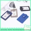 Dây Móc / Dây Kéo Tơrua Bao Đựng Thẻ Nhân Viên Da Pu 3 Ngăn Phong Cách Simple Color Đơn Giản