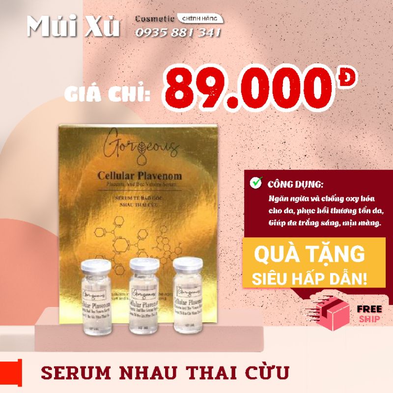 Múi Xù có sản xuất và phân phối Serum nhau thai cừu của mình không?
