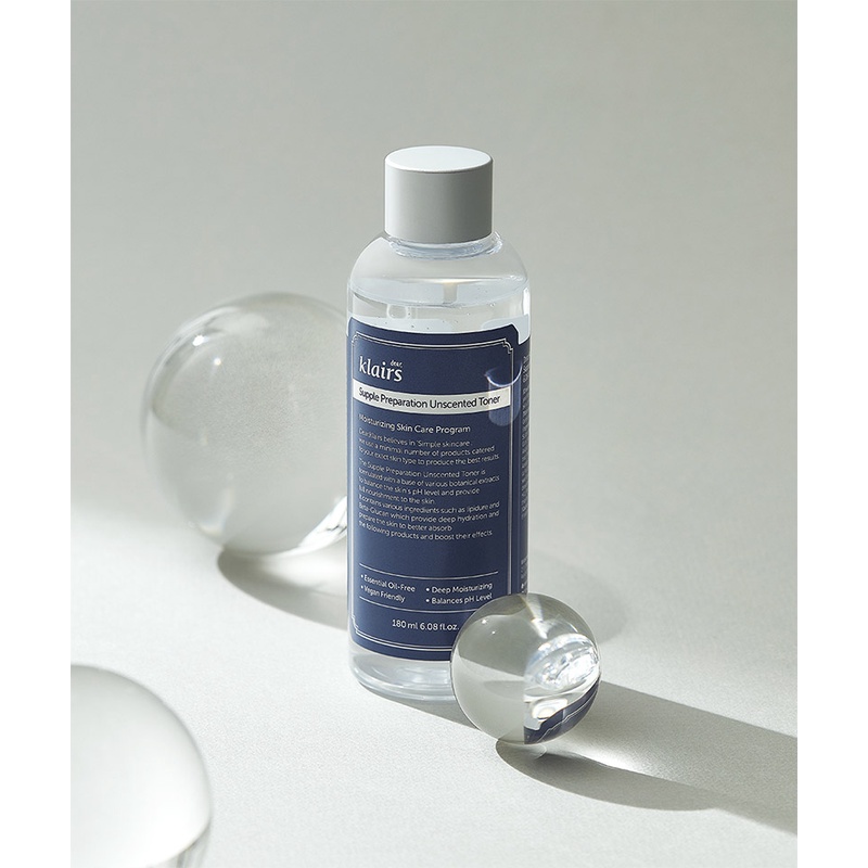 Ảnh Combo Dear Klairs Freshly Juiced Vitamin Drop + Supple Preparation Unscented Toner 180ml 3