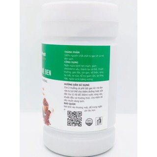 bột gạo lứt mè đen nguyên chất hộp 500G