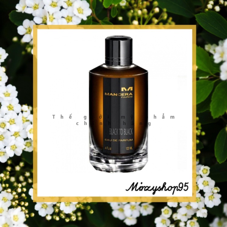 Nước hoa Mancera black to black Shopee Việt Nam