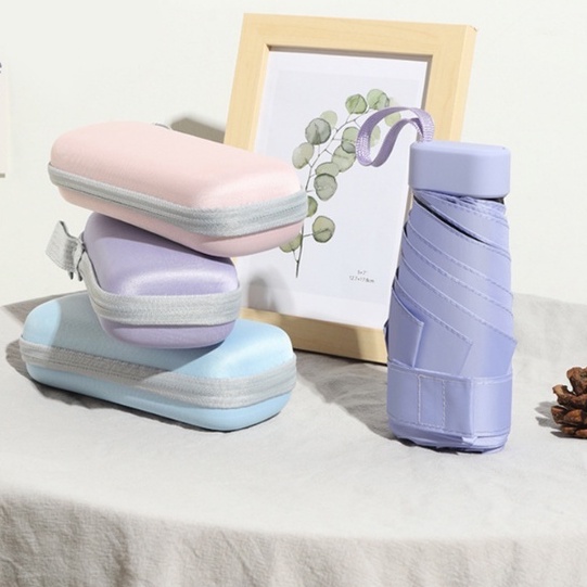 Ô Mini Che Nắng Gấp Gọn 15cm SmnartChoice SCG-PK012 Chống Tia UV 3 Lớp Tiện Lợi Đi Du Lịch