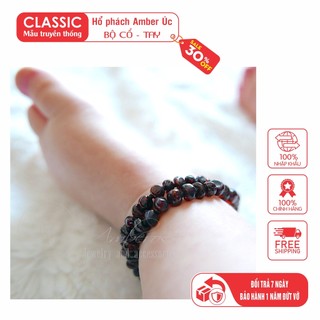 Vòng cổ Amber Úc cho bé 0-10 tuổi  VCM1MN