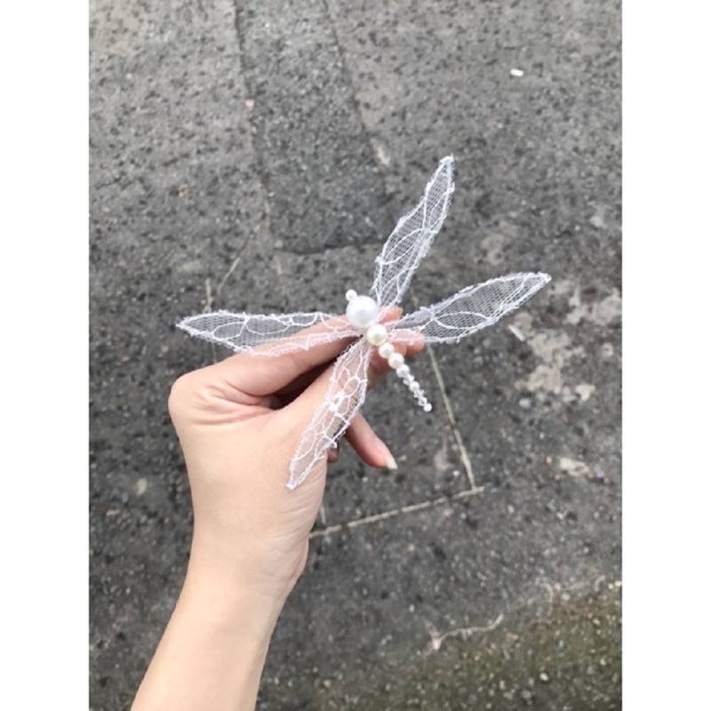 cài tóc chuồn chuồn ảnh thật