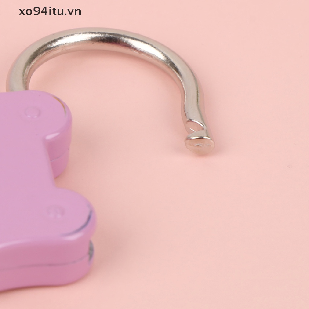 XOITU Mã Số Khóa Chống Trộm Độ Mạnh Cao Chính Xác Dễ Thương Hành Lý Vali Số Mật Khẩu Khóa Cho Ký Túc Xá Ngăn Kéo Bàn Tủ Kết Hợp Khóa Ba Lô Du Lịch VN