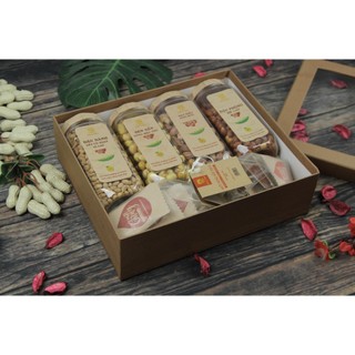 Hộp quà Tết thực phẩm Hải Long 18 sang trọng lịch sự, quà biếu tặng ý nghĩa dịp cuối năm quý | HẢI LONG