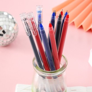 Combo 10 Bút Bi Gel nước đi học/ Viết Mực Văn Phòng ngòi 0.5mm Rèn Chữ Đẹp