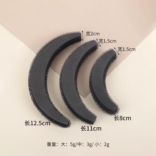 Kẹp phồng mái, đệm phồng tóc mái set 3 chiếc HaminStore
