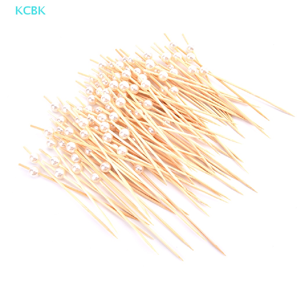Set 100 Xiên Trái Cây / Thức Ăn Nhanh Bằng Thép Không Gỉ