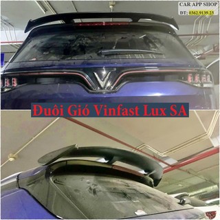Đuôi Gió Thể Thao Vinfast Lux SA  , Chất Liệu Nhựa ABS Cao Cấp