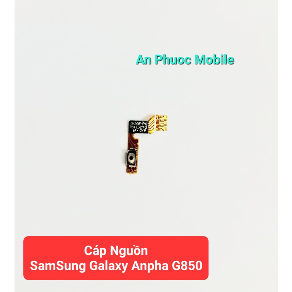 Cáp nút nguồn Điện thoại SamSung Galaxy Anpha G850 hàng Zin tháo máy ...
