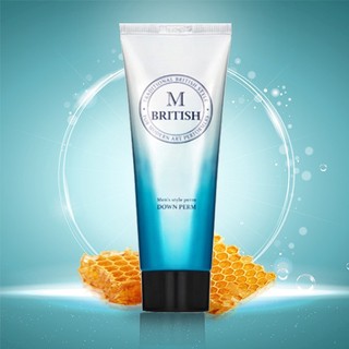 Kem ép side tóc chuyên nghiệp cho Nam BRITISH M Men's Style Down Perm 200g