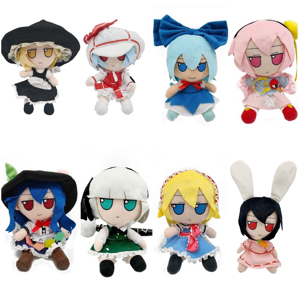 Touhou Project Phim hoạt hình Đồ chơi sang trọng Khâu tỉ mỉ và hình mặt tinh tế