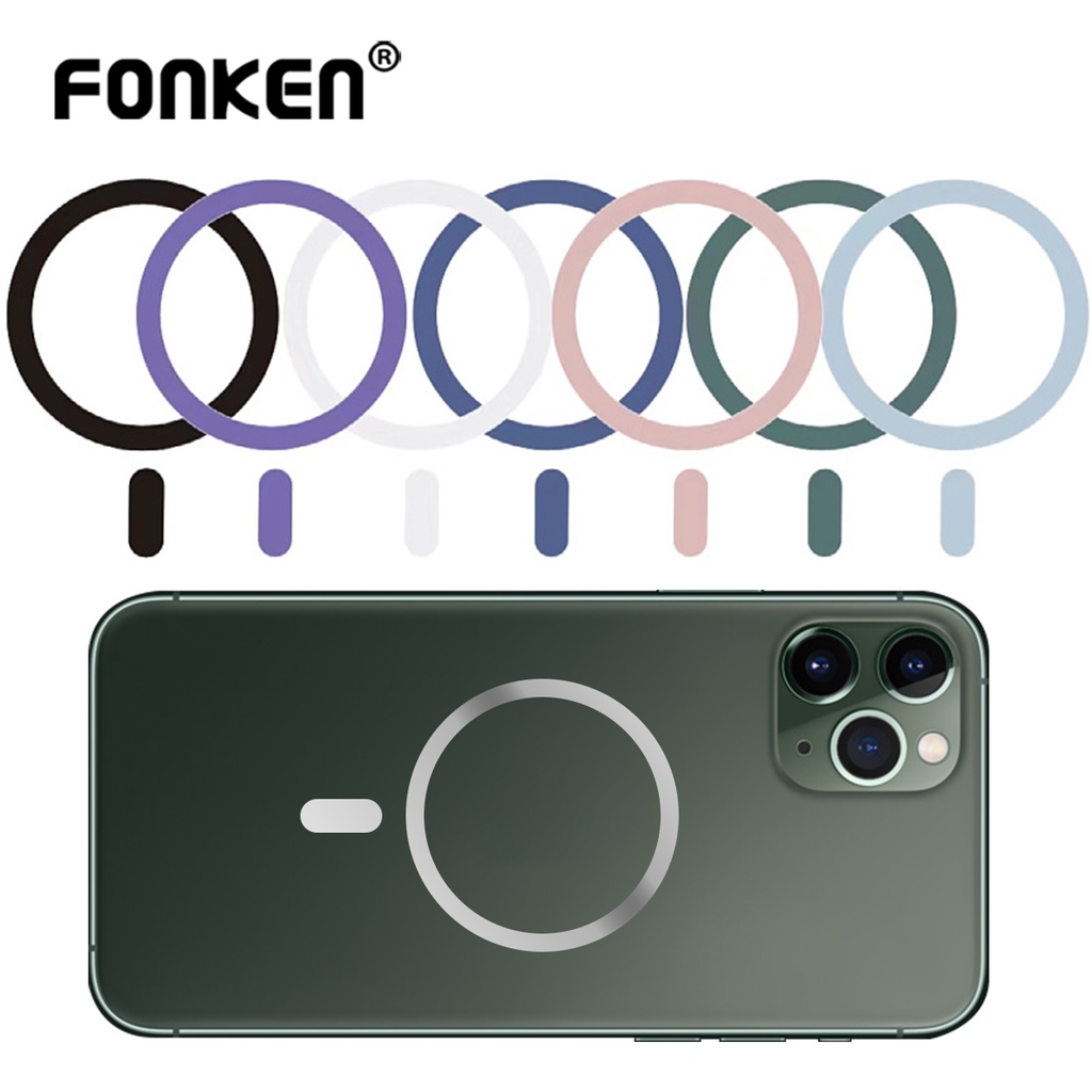 Miếng dán magsafe FONKEN bảo vệ không dây thích hợp cho điện thoại iPhone 12 14 13 Pro Max