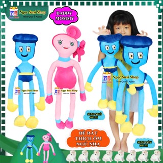 [ẢNH THẬT] GỐI ÔM THÚ BÔNG MOMMY LONG LEGS DADDY LONG LEGS SIÊU MỊN ĐÁNG YÊU - GẤU BÔNG MOMMY DADDY CHO BÉ