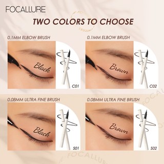 [Y143] Bút Kẻ Mắt Nước FOCALLURE 0.6g - Siêu Mịn - Khô Nhanh - Chống Thấm Nước - Lâu Trôi