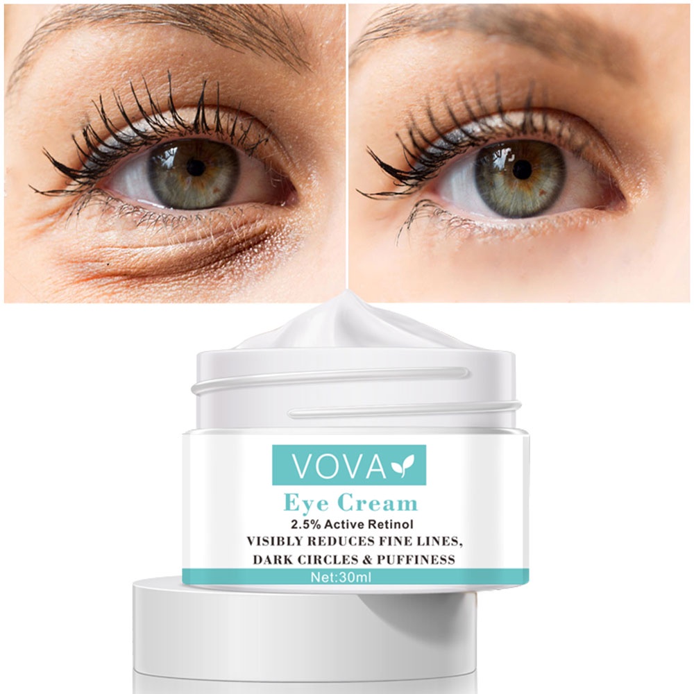 Kem Dưỡng Da VOVA Chứa Retinol Giúp Dưỡng Ẩm Xóa Mờ Quầng Thâm / Bọng Mắt Chống Lão Hóa / Nếp Nhăn Làm Săn Chắc Và Sáng Da