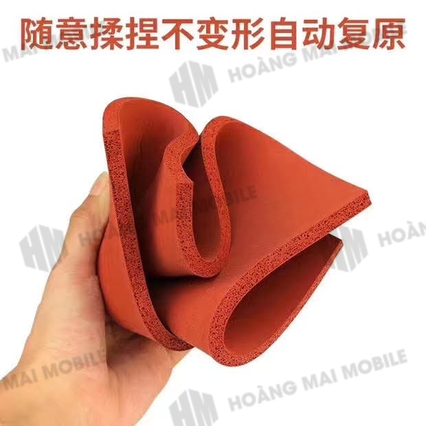 Tấm cao su lót ép màn hình, ép kính, ép ron, ép keo kích thước 250x200