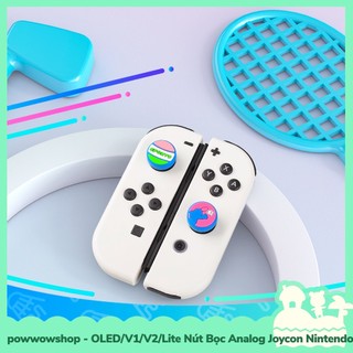 [Sẵn VN - Hỏa Tốc] Oled/V1/V2/Lite Nút Bọc Analog JoyStick Cho Joycon Máy Game Cầm Tay Nintendo Switch Style Anime Manga