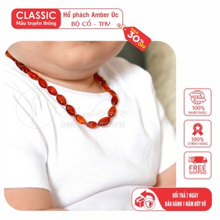 Vòng cổ Amber Úc cho bé 0-10 tuổi  VCOL1MN