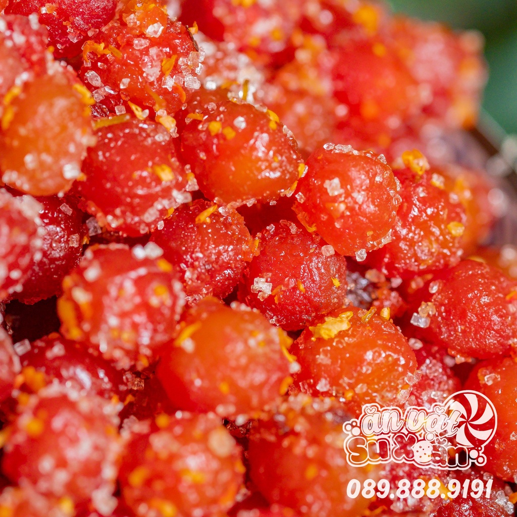 Chùm ruột chanh muối Ăn Vặt Su Xoắn