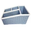 Khay nhựa tiện ích 4 ngăn Việt Nhật size to KN002