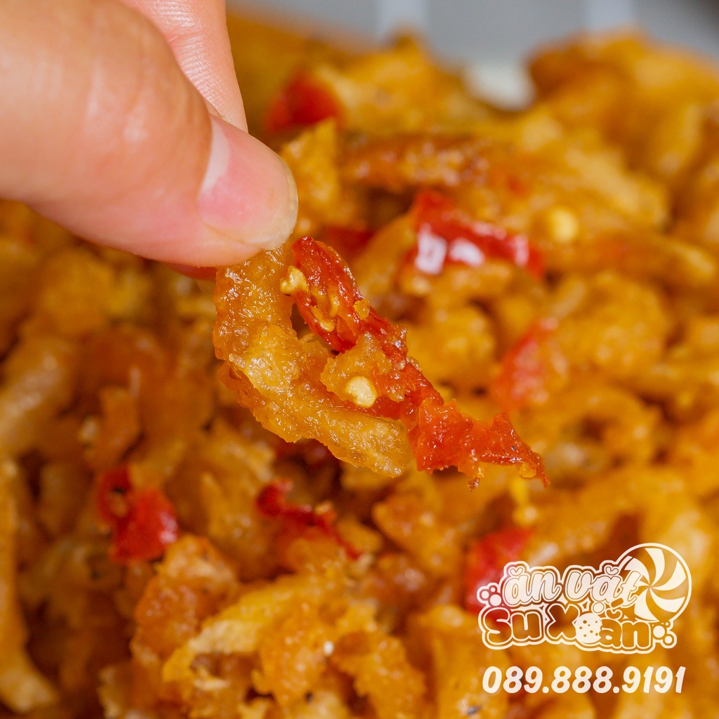 Cá cơm giòn cháy tỏi - rim tiêu tỏi ớt Ăn Vặt Su Xoắn