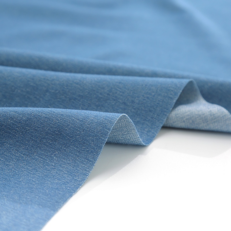 Mỏng Co Giãn Vải Denim Cotton Co Giãn Quần Jean Vải Giặt Cho DIY Khẩu Trang May Chất Liệu 50 * 145cm TJ0701