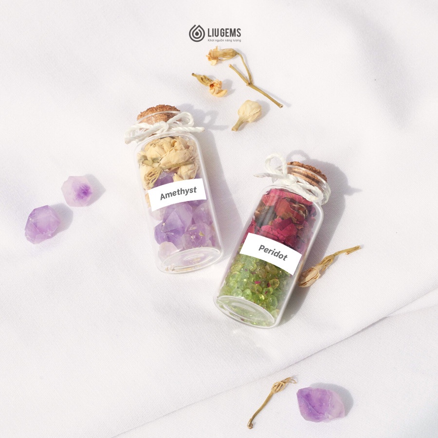 Đá Thanh Tẩy Năng Lượng Liugems, Mix Thảo Mộc Gia Tăng Tích Cực PK03