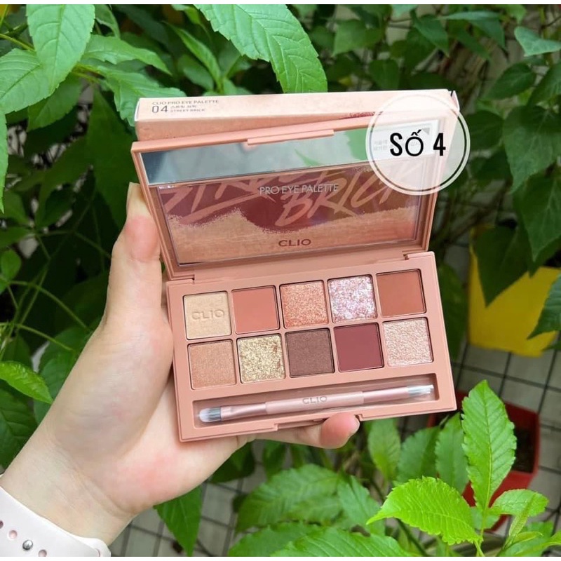 Bảng Mắt Clio Pro 04 Street Brick Eye Palette | Shopee Việt Nam