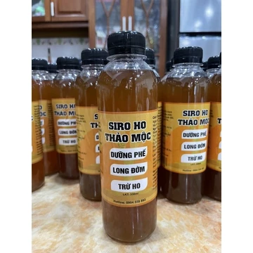 Siro Ho Thảo Mộc thành phần 100% thảo dược thiên nhiên