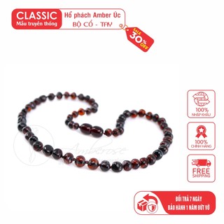 Vòng cổ Amber Úc cho bé 0-10 tuổi  VCM1MN