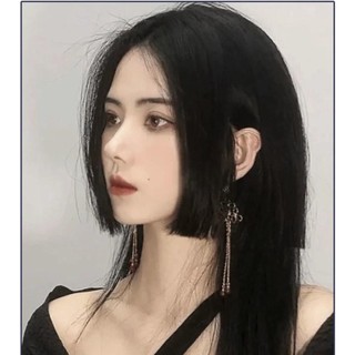 Tóc mái giả mai dày 2 bên phong cách Nhật Bản Hamin