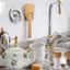 Móc treo miếng rửa chén inox hình vuông tiện lợi