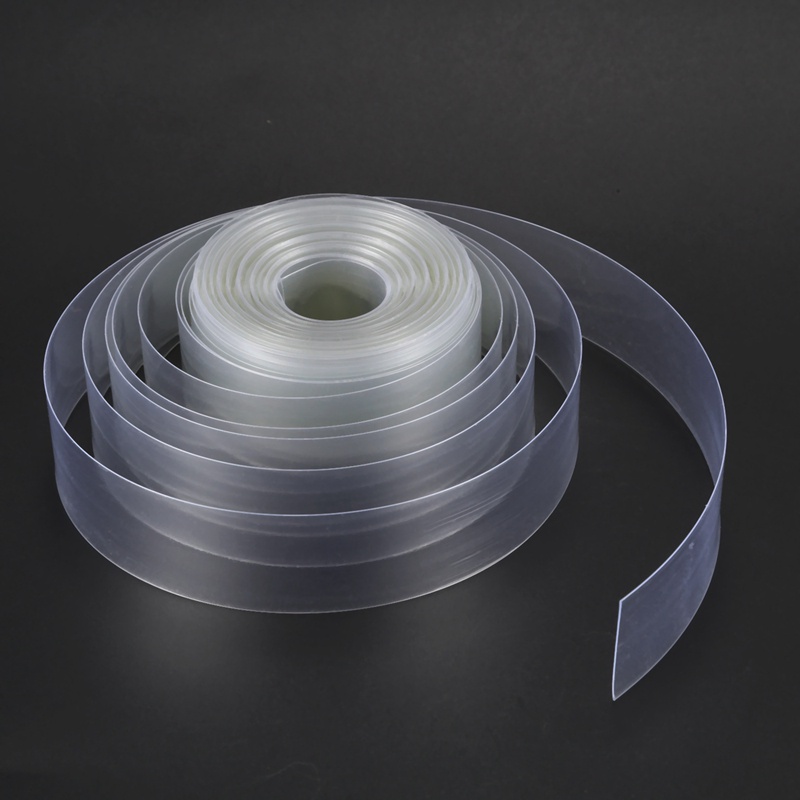 Ống quấn co nhiệt PVC rộng 10 mét 23mm trong suốt cho pin 1 x AA
