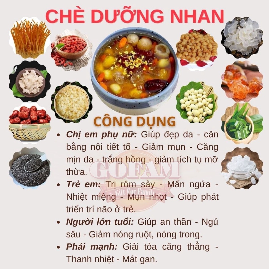 7. Lợi ích sức khỏe khi sử dụng chè dưỡng nhan