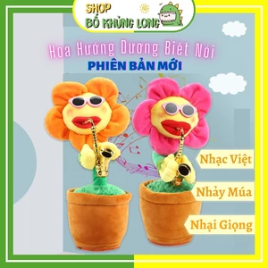 Xương Rồng Nhảy Múa Hình Hoa Hướng Dương Thổi Kèn Xương Rồng Biết Hát Con Vịt Biết Nói - BỐ KHỦNG LONG