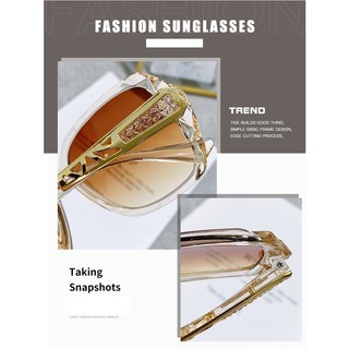 Kính râm nữ, kính mát nữ chính hiệu Luxury Korea, gọng kính ôm mặt, tròng kính phân cực chống nắng, chống tia UV cực tốt