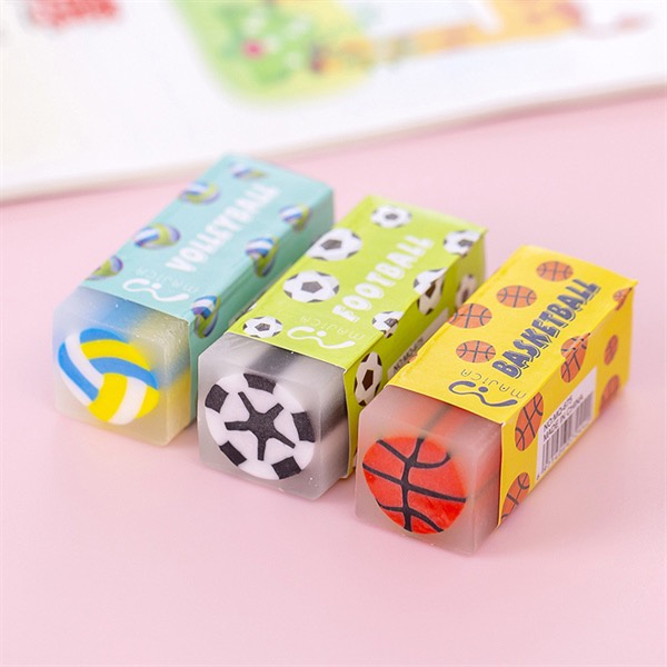🌸 COMBO 3 TẨY CHÌ 3D – IN HÌNH HOA BÓNG DỄ THƯƠNG 🎀
