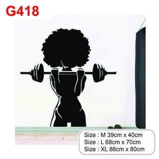 Decal dán trang trí phòng GYM tăng động lực, thu hút khách hàng, tăng doanh thu cho phòng GYM P10
