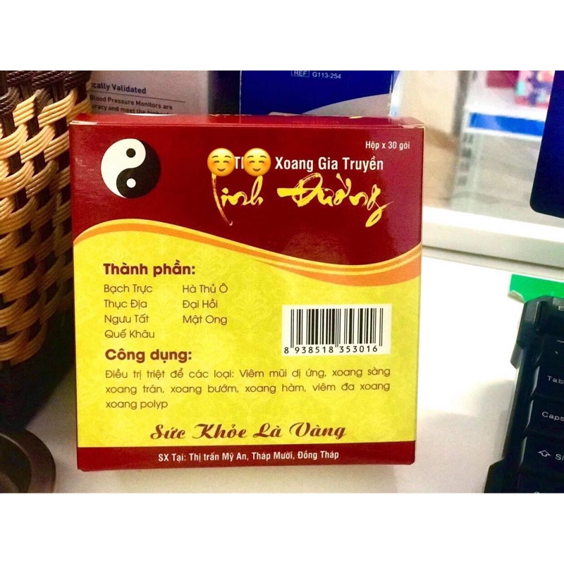 Thành phần chính có trong thuốc viêm xoang linh đường là gì?
